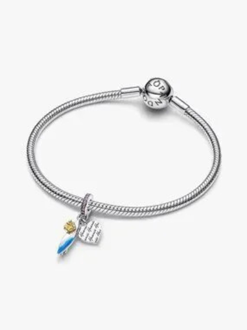 Pandora Surf Board Double Dangle Charm